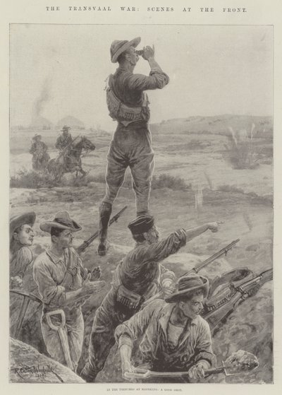 The Transvaal War, Scenes at the Front by Richard Caton Woodville junior